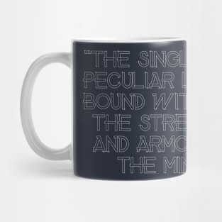 Single and Peculiar life Mug